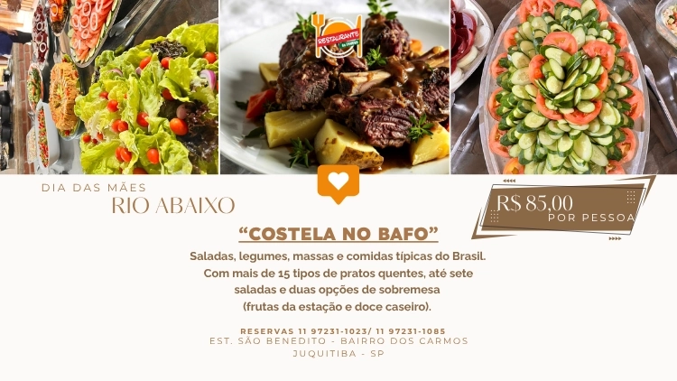 Almo&ccedil;o - Especial: Dia das M&atilde;es